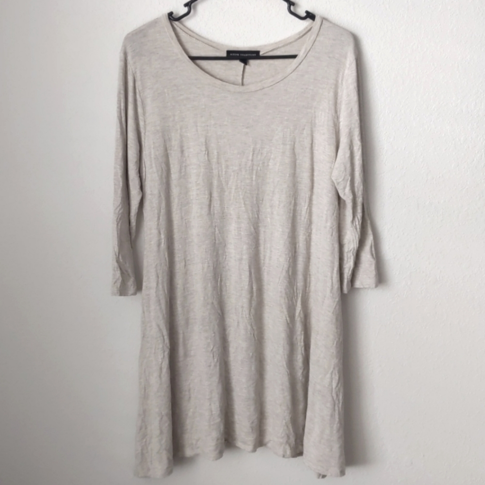 Oatmeal Tunic Dress